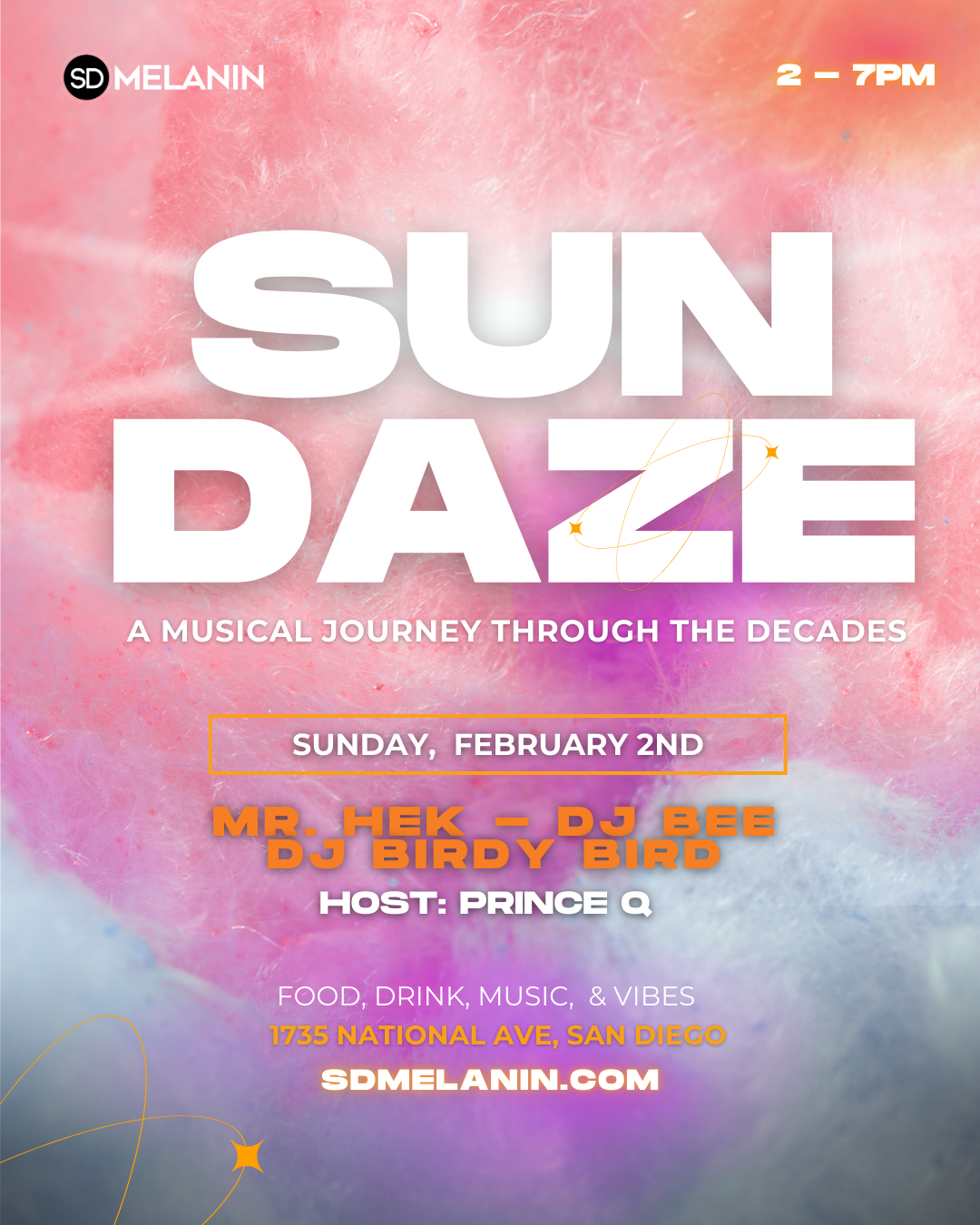 SUNDAZE DAY PARTY — SD Melanin